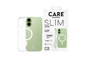 Mobil - Deksel og etui - CARE by PanzerGlass SL1M Case Transparent w. MagSafe iPhone 17 - CR29411