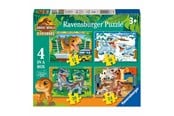 Puslespill - Ravensburger Jigsaw Puzzle Jurassic World Explorers - 4 Puzzles Gulv - 120040279