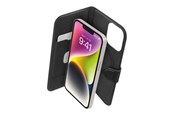 Mobil - Deksel og etui - SBS iPhone 14/13 wallet case with a slim design card slot and magnetic fastening compatible with MagSafe charging - Black - TEBKMAGSLIMIP1461K