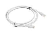 Nettverkskabel - Lanberg patch cable - 2 m - grey RAL 7035 - Grå - 2m - PCU6-10CC-0200-S