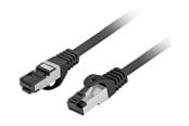 Nettverkskabel - Lanberg patch cable - 1.5 m - black - Svart - 1m - PCF8-10CU-0150-BK