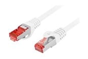 Nettverkskabel - Lanberg patch cable - 1.5 m - white - Hvit - 1m - PCF6-10CU-0150-W