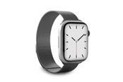 Smartklokke - Tilbehør - CASE&ME SBS Apple Watch® Band - 42/44/45 mm - Dark Grey - CMAWATCHB44MDG