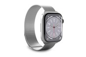 Smartklokke - Tilbehør - Puro MILANESE Replacement band for Apple Watch - PUMILAW44SIL