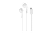 Hodetelefoner - Puro "Filo" Stereo Earbuds with USB-C Connector - PUIPHF32USBCWHI