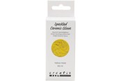 Arts & Crafts - Tilbehør - Creativ Company - Speckled Ceramic Glaze 999-1060 C Opaque Yellow Haze - 60ml - 789755