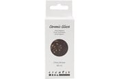 Arts & Crafts - Tilbehør - Creativ Company - Ceramic Glaze 984-1101 C Opaque Chocolate Brown - 60ml - 789711
