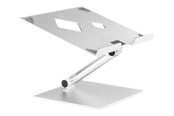 Skjermholder - DURABLE Justerbart laptop-stativ for bærbare computere eller nettbrett fra 10″ til 17″. Trinnløs justering av høyde og lesevinkel. - 505023