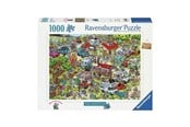 Puslespill - Ravensburger Jigsaw Puzzle Holiday Resort 1: The Campsite 1000pcs. 2D Puslespill - 120007210