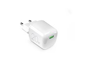 Mobil - Adaptere og ladere - Puro MiniPro 20W USB-C Wall Charger – GAN Technology - White - PUFCMTCUSBC20WGWHI