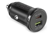 Mobil - Adaptere og ladere - SBS 25W car charger - Ultra-fast charging with Power Delivery (PD) - Black - TECRPD25W