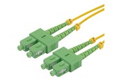 Nettverkskabel - Deltaco network cable - 1 m - yellow - Gul - 1m - SCSC-1-DAA