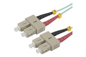 Nettverkskabel - Deltaco patch cable - 1.5 m - blue - Blå - 1m - SCSC-15-OM3