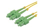 Nettverkskabel - Deltaco network cable - 0.5 m - yellow - Gul - 0.5m - SCSC-05-DAA