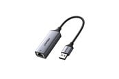 Nettverksadapter - UGREEN USB to RJ45 Ethernet Adapter Aluminum Case - 50922