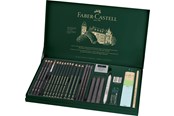 Skrive- & Tegneverktøy - Faber-Castell Set Pitt Graphite tin big - 112974