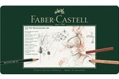 Skrive- & Tegneverktøy - Faber-Castell Set Pitt Monochrome tin of 33 - 112977