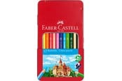 Skrive- & Tegneverktøy - Faber-Castell Colour pencils hexagonal tin 12x window - 115801