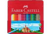 Skrive- & Tegneverktøy - Faber-Castell Colour pencils hexagonal tin 24x window - 115824