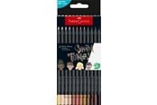 Skrive- & Tegneverktøy - Faber-Castell Colour Pencils Black E. skin tones 12x - 116414