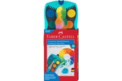 Skrive- & Tegneverktøy - Faber-Castell Connector paint box 12 colours turquoise - 125003