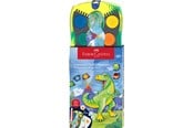 Skrive- & Tegneverktøy - Faber-Castell Con paint box 12 dinsosaur chinese white - 125036