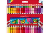 Skrive- & Tegneverktøy - Faber-Castell Double fibre-tip pen set 40x - 151140