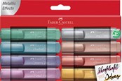 Skrive- & Tegneverktøy - Faber-Castell Highlighter TL 46 Metallic wallet of 8 - 154689