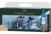 Skrive- & Tegneverktøy - Faber-Castell India ink Pitt Artist Pen B winter 6x - 167176