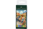 Skrive- & Tegneverktøy - Faber-Castell India ink Pitt Artist Pen B summer 6x - 167178