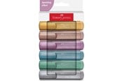 Skrive- & Tegneverktøy - Faber-Castell Highlighter TL 46 Metallic wallet of 6 - 254676