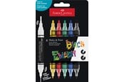 Skrive- & Tegneverktøy - Faber-Castell Black Edition Shake&Paint 6x Basic - 285507