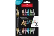 Skrive- & Tegneverktøy - Faber-Castell Black Edition Shake&Paint 6x Metallic - 285517
