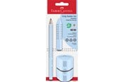 Skrive- & Tegneverktøy - Faber-Castell Set Jumbo Grip sky blue BC - 580084