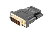 Skjermkabel - Lanberg adapter - HDMI / DVI - AD-0010-BK