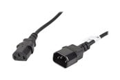 Strømkabel (intern) - Lanberg - power cable - power IEC 60320 C13 to IEC 60320 C14 - 5 m - CA-C13E-11CC-0050-BK