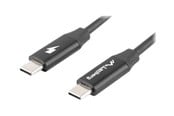 USB - Lanberg - USB-C cable - 24 pin USB-C to 24 pin USB-C - 50 cm - CA-CMCM-40CU-0005-BK