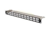 Tilbehør - Lanberg patch panel (blank) - 1U - 19" - FTP for keystone modules - PPKS-1248-B