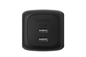 Mobil - Adaptere og ladere - Belkin BoostCharge 50W Dual USB-C PD Wall Charger with PPS BLK - WCH019KQBK