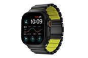 Smartklokke - Tilbehør - Nomad Stratos Band - 49mm | Black Titanium | Volt FKM - NM011130858