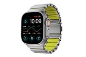 Smartklokke - Tilbehør - Nomad Stratos Band - 49mm | Natural Titanium | Volt FKM - NM011147858
