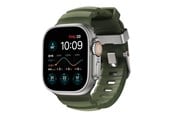 Smartklokke - Tilbehør - Nomad Rocky Point Band - 46mm/49mm | Forest | Natural Hardware - NM014841858