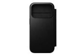 Mobil - Deksel og etui - Nomad - Modern Leather Folio - iPhone 17 Pro | Black | Leather - NM014193858