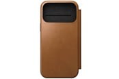 Mobil - Deksel og etui - Nomad - Modern Leather Folio - iPhone 17 Pro Max | English Tan-C |  Leather - NM014124858