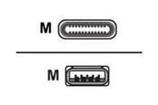 USB - Huddly - USB cable - USB Type A to 24 pin USB-C - 1.15 m - 7090043790351