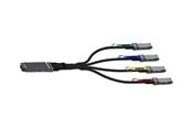 Nettverkskabel - NVIDIA LinkX 800GBase-CU to 200GBase-CU direct attach splitter cable - 1.5 m - Svart - 1meter - 980-9I75D-00N01A