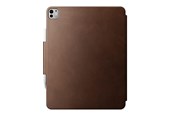 Nettbrett - Deksler og etui - Nomad Leather Folio brown  leather - iPad Pro 13" M4 M5 - NM013060858