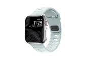 Smartklokke - Tilbehør - Nomad Sport Strap Ice Blue Glow - Apple Watch 42mm/41mm/40mm/38mm - NM01122685