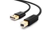 USB - UGREEN USB cable USB 2.0 1.5 m USB A USB B Black - 10350