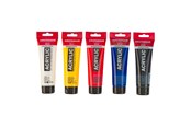 Kreative leker - Bruynzeel Amsterdam Standard Series Acrylic Paint Mixing Set 120ml 5pcs. - 17791904